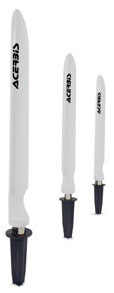 Acerbis Track Markers White/Black 56 Piece Box Offroad MX