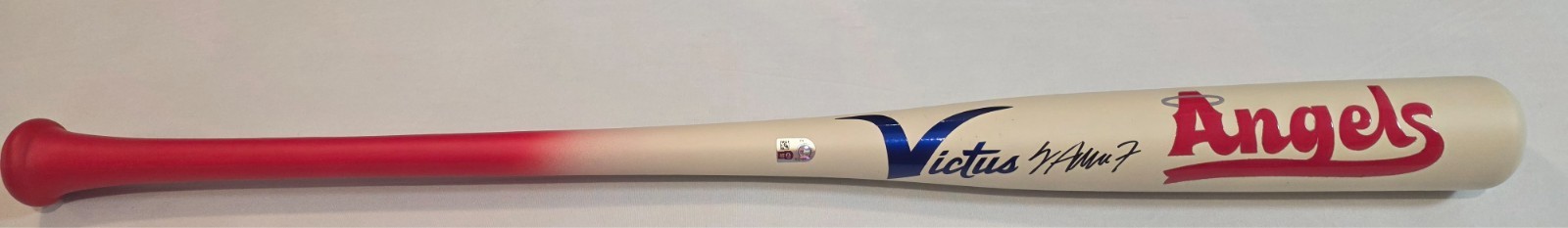 Jo Adell Angels Baseball Bat - Victus City Connect   Must Have Fanatics Cert