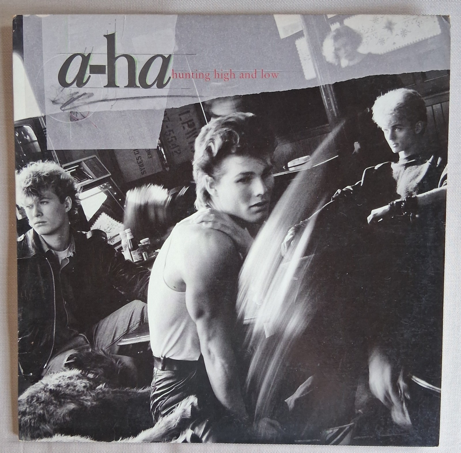a-ha Hunting High And Low LP 1985 Warner Bros SRC Press VG+ Take On Me