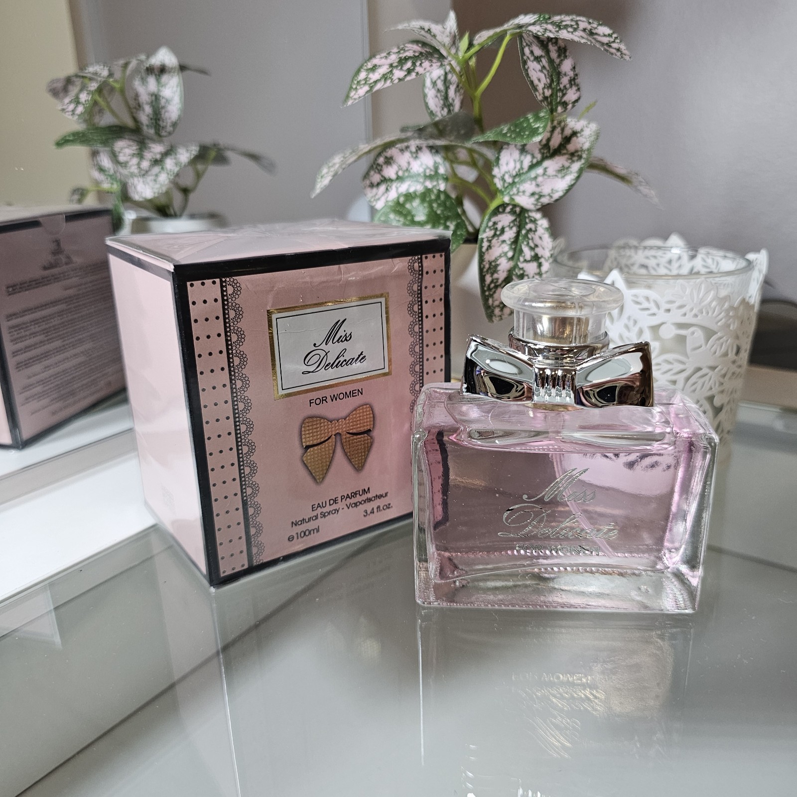 Miss Delicate Perfume For Women\'s, Eau de Parfum, 100ml 3.4 oz, New Sealed.