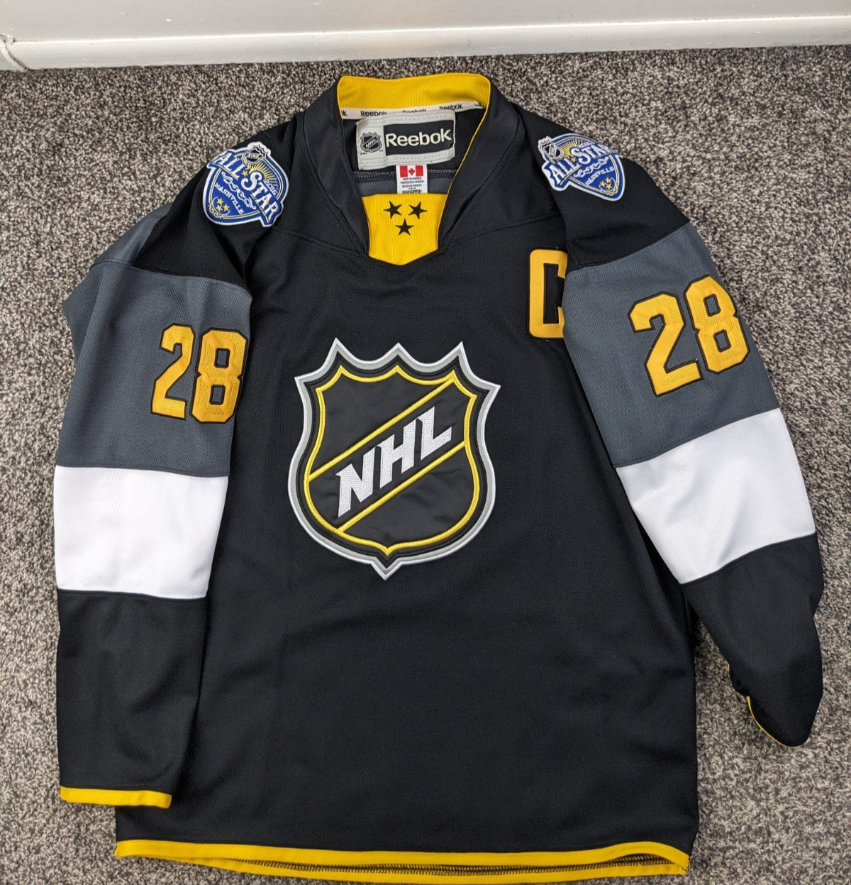 2016 NHL All Star Game John Scott Arizona Coyotes Reebok Jersey Size 50