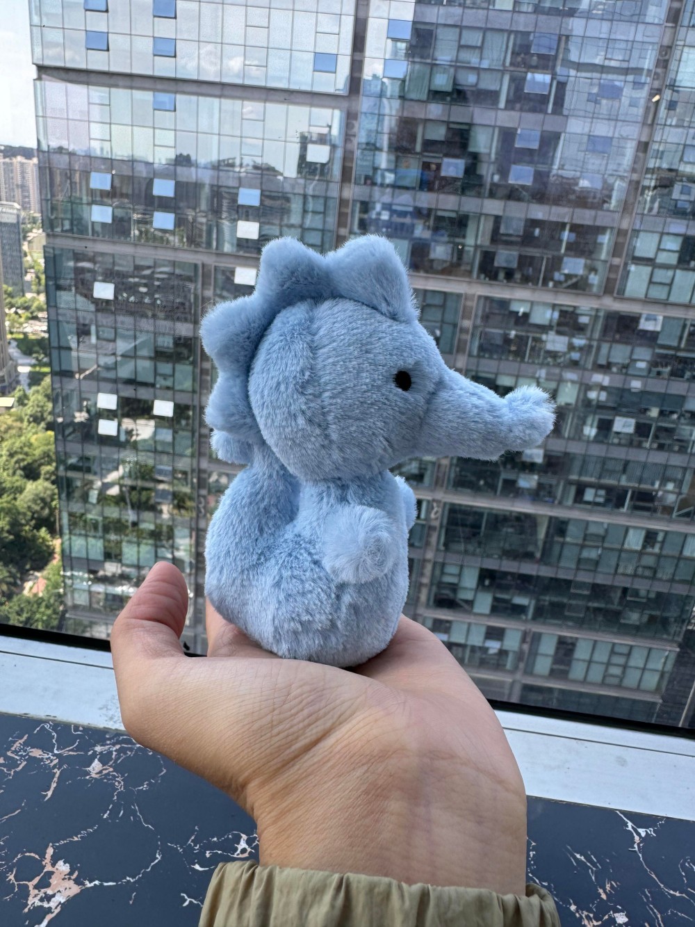 Jellycat Fluffy Seahorse Adorable Plush Toy Small Size Ocean Friend