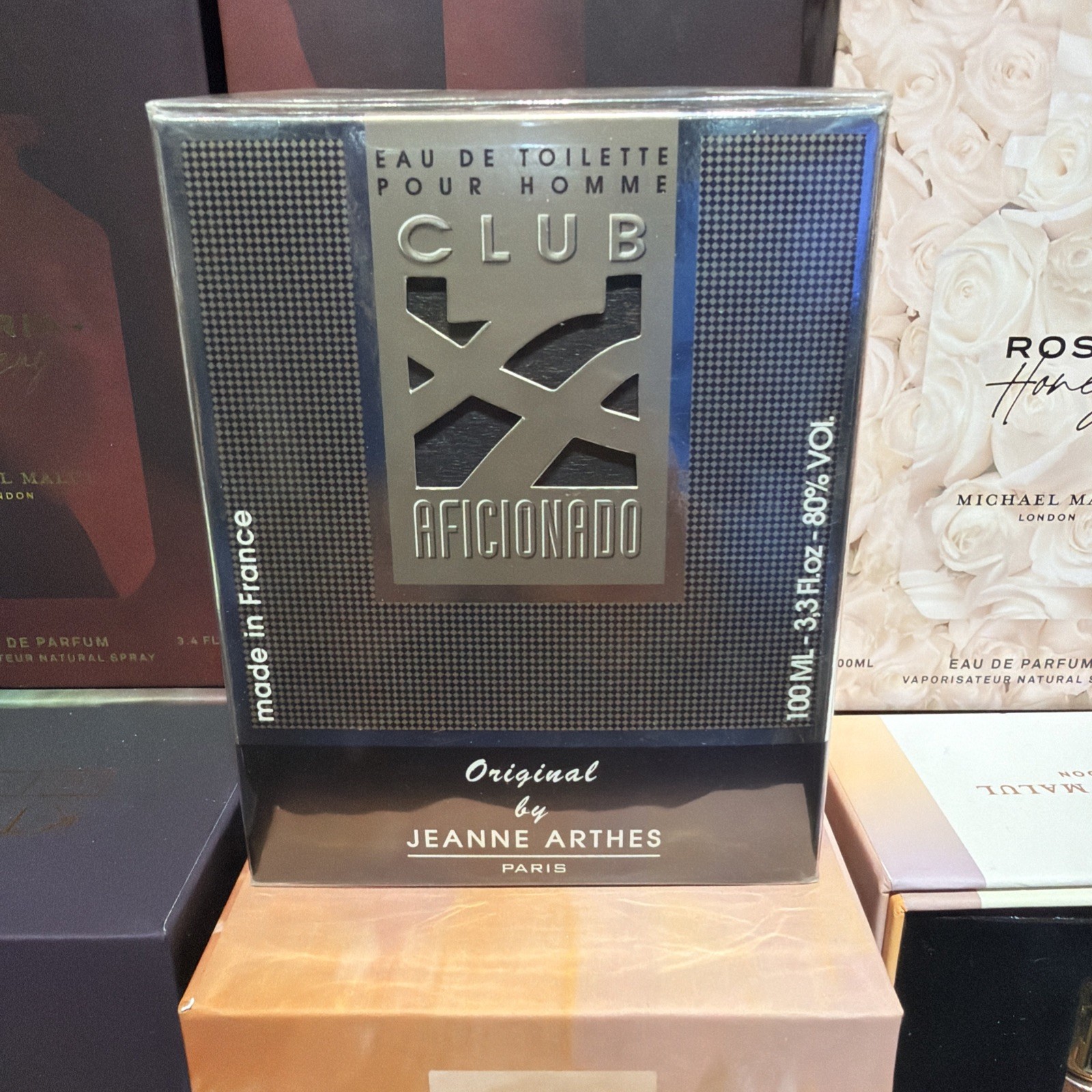 Club Aficionado by Jeanne Arthes 3.3oz / 100ml EDT Spray NIB For Men Very RARE Club Aficionado by Jeanne Arthes 3.3oz / 100ml EDT Spray NIB For Men Very RARE