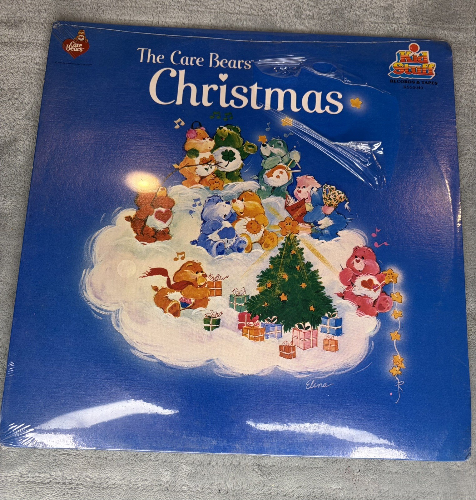 Vintage 1983 The Care Bears Christmas Vinyl LP Record Kid Stuff KSS5010 SEALED