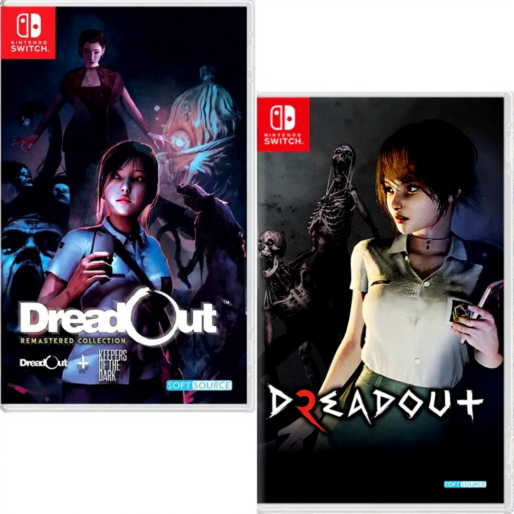 DreadOut Remastered Collection + 2 Launch Edition Switch New Sealed Game Bundle