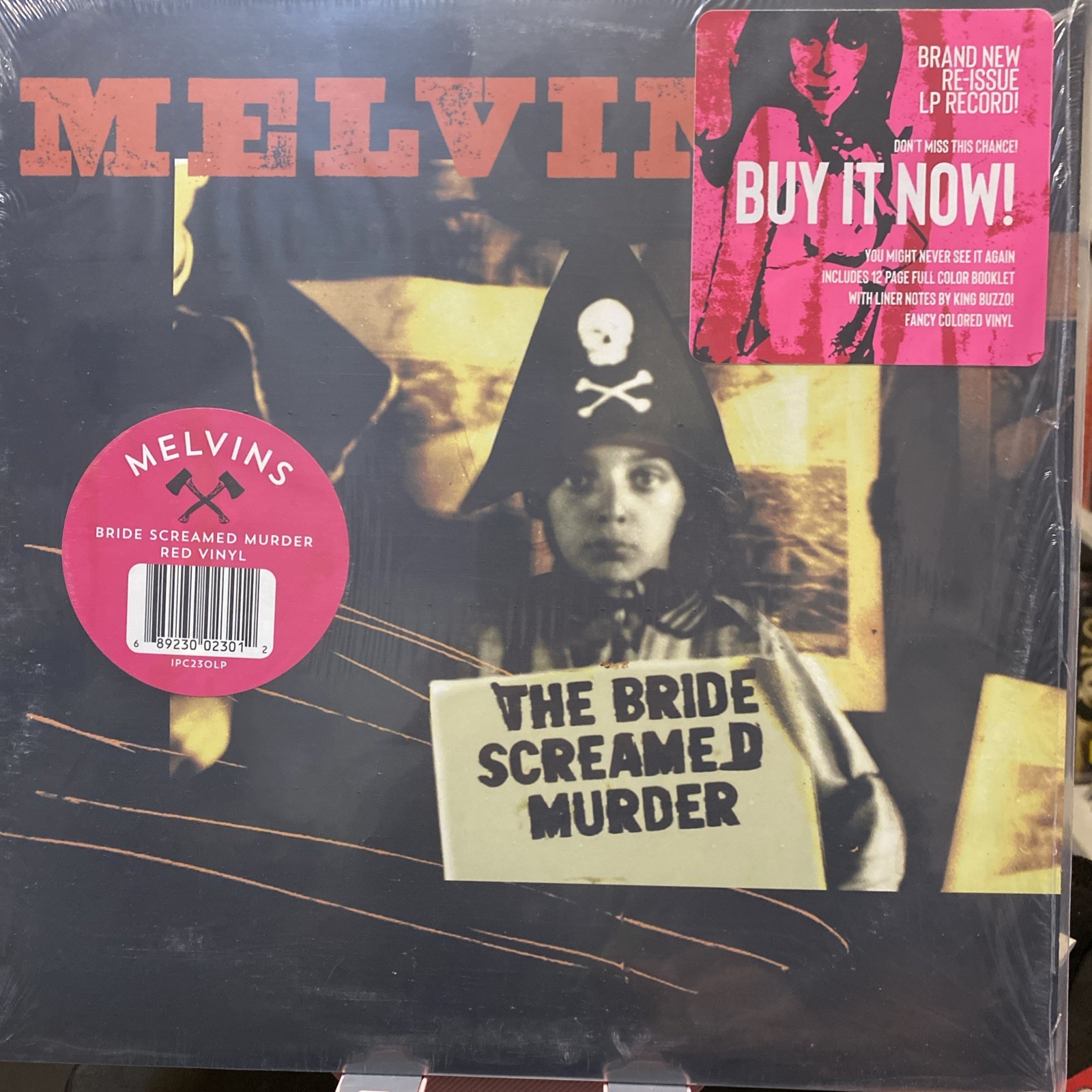 The Bride Screamed Murder by Melvins (Record, 2021) Red Vinyl LP (in shrink) The Bride Screamed Murder by Melvins (Record, 2021) Red Vinyl LP (in shrink)