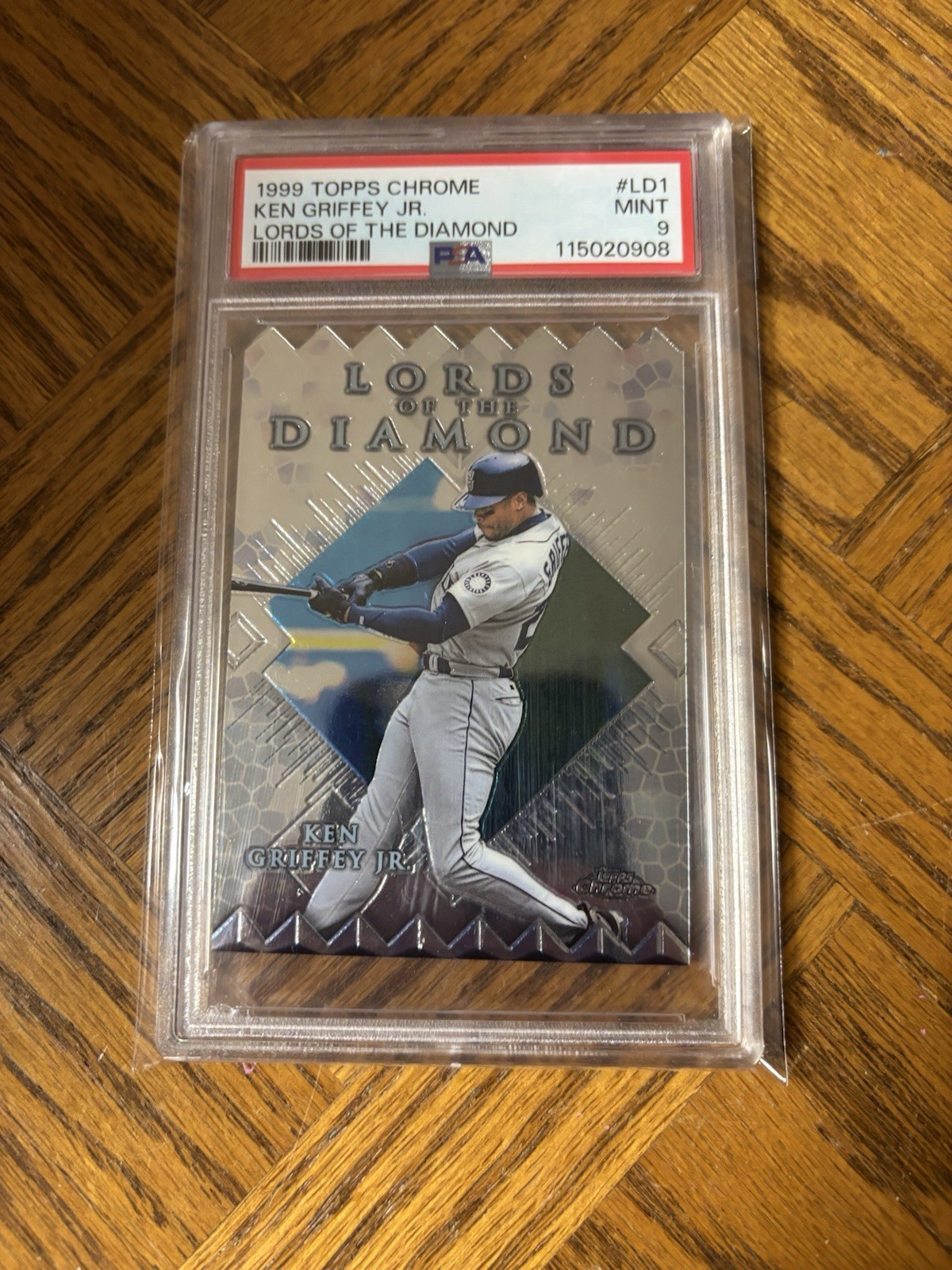 1999 Topps Chrome Lords of the Diamond Ken Griffey Jr. PSA 9