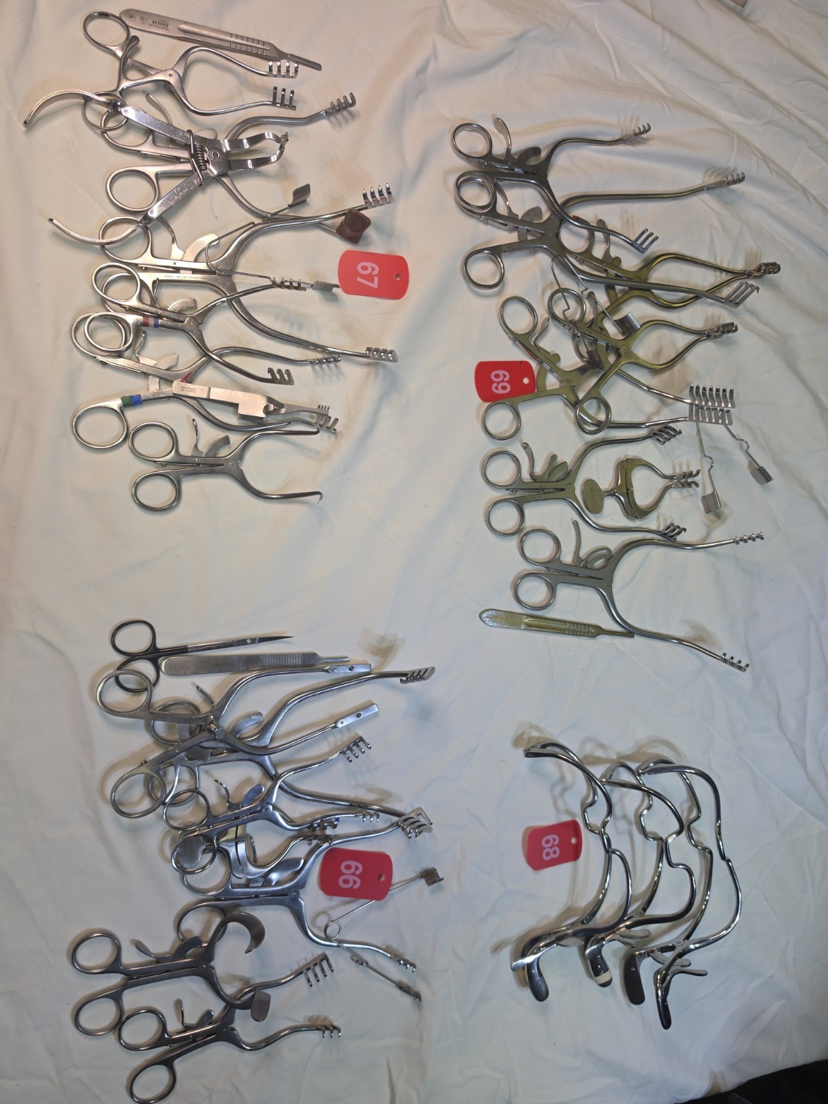 Choice: Lot Of Mixed Surgical Medical Instruments Retractors Sklar Codman Others Choice: Lot Of Mixed Surgical Medical Instruments Retractors Sklar Codman Others