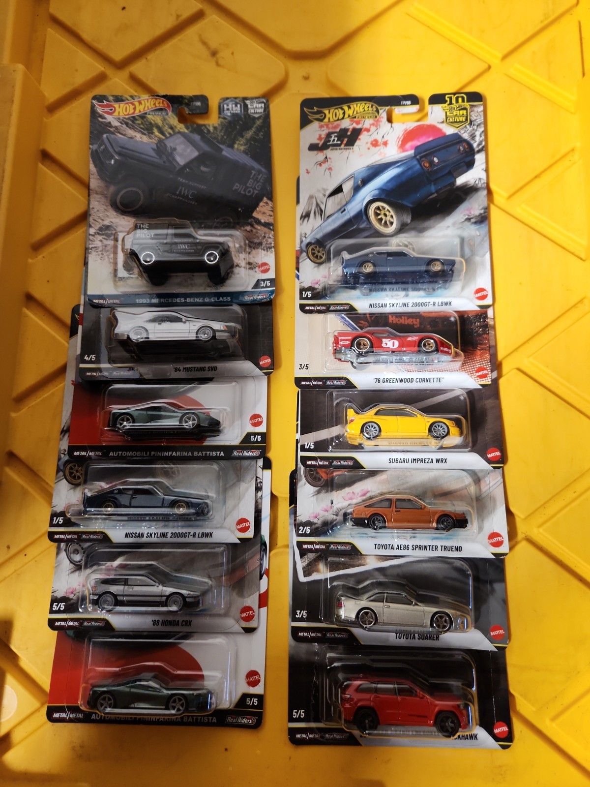 Hot wheels Premium Lot of 12 Various \