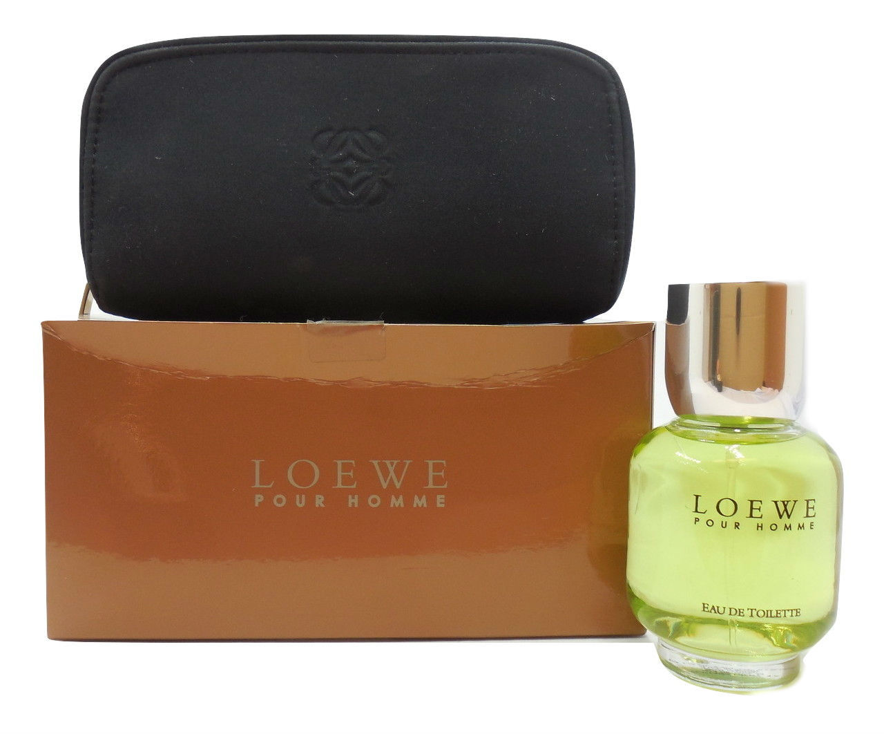 LOEWE POUR HOMME 2PC GIFT SET WITH EAU DE TOILETTE SPRAY 100ML & TOILET CASE (D)