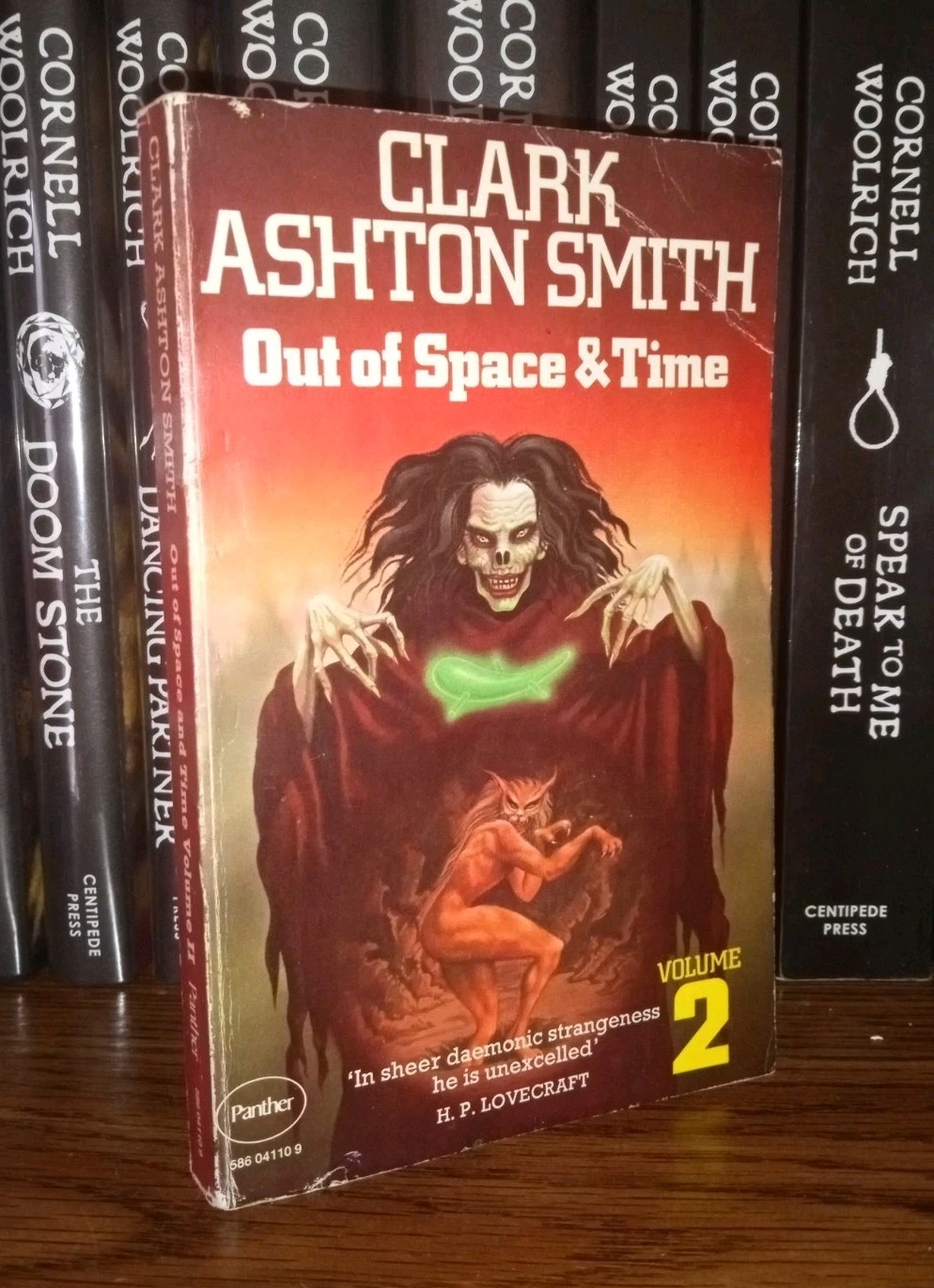 Clark Ashton Smith, Out of Space and Time Vol. 2, Panther, 1975, Vintage Horror Clark Ashton Smith, Out of Space and Time Vol. 2, Panther, 1975, Vintage Horror