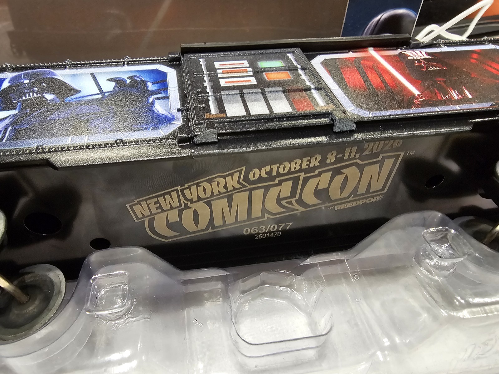 Lionel NYCC 2026 Exclusive Darth Vader Star Wars Boxcar IN HAND Comic Con Lionel NYCC 2026 Exclusive Darth Vader Star Wars Boxcar IN HAND Comic Con