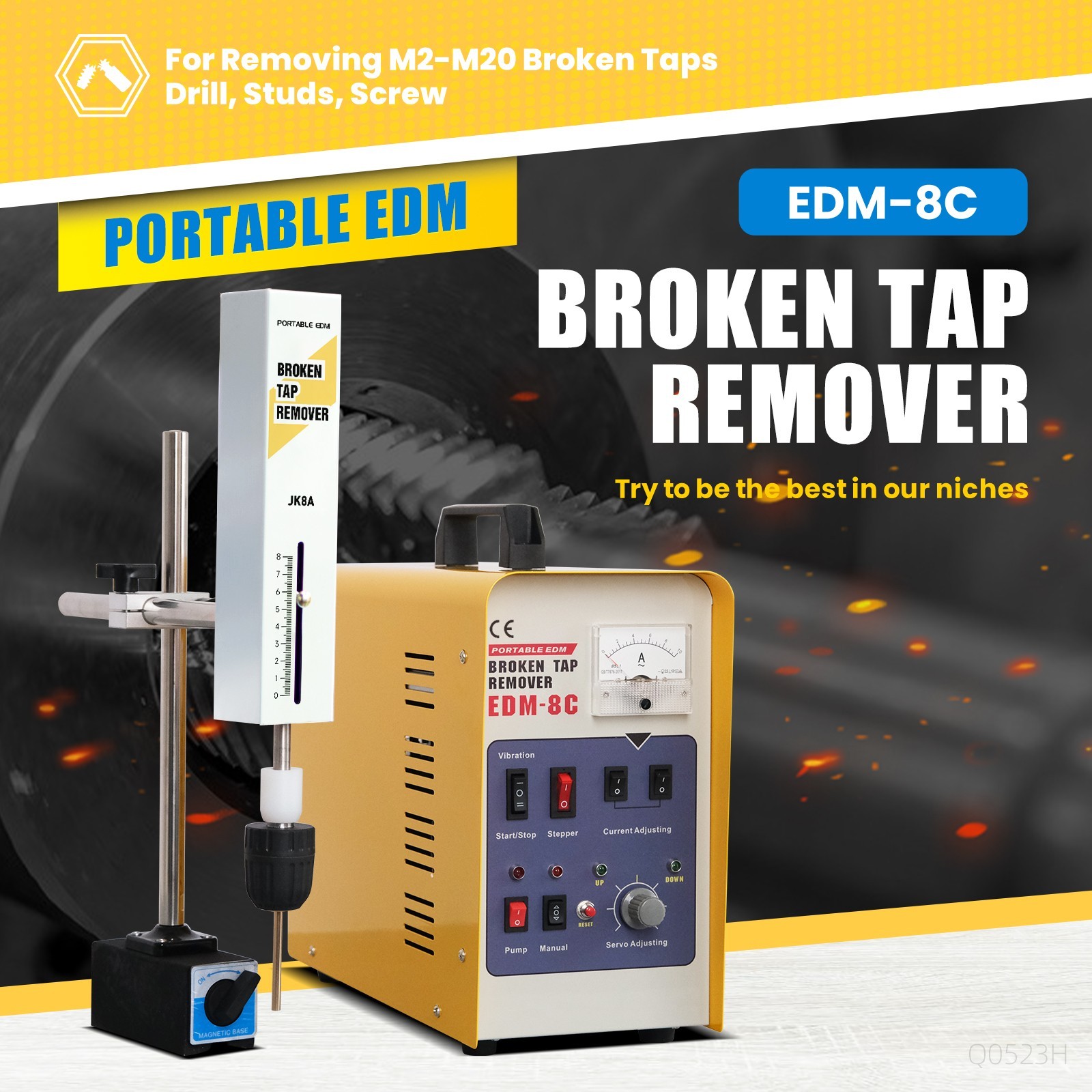 New Open-box 800W Portable EDM Tap Burner 5/64\