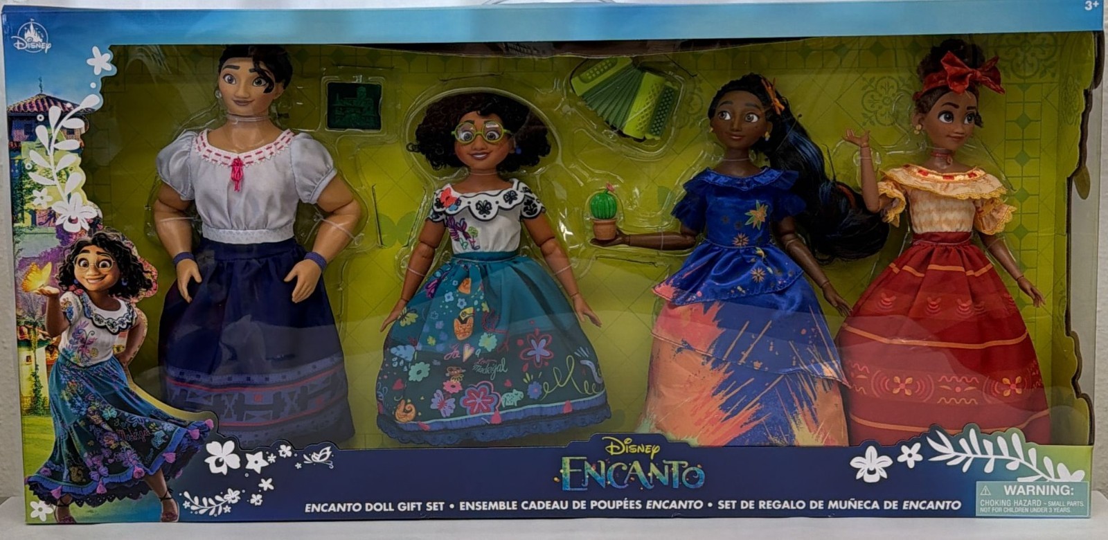 Disney store Encanto Deluxe Doll Gift Set Luisa Mirabel Isabela and Dolores