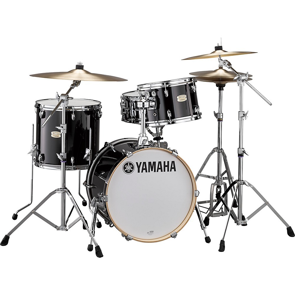 Yamaha Stage Custom Birch 3Piece Bop Shell Pack Raven Black