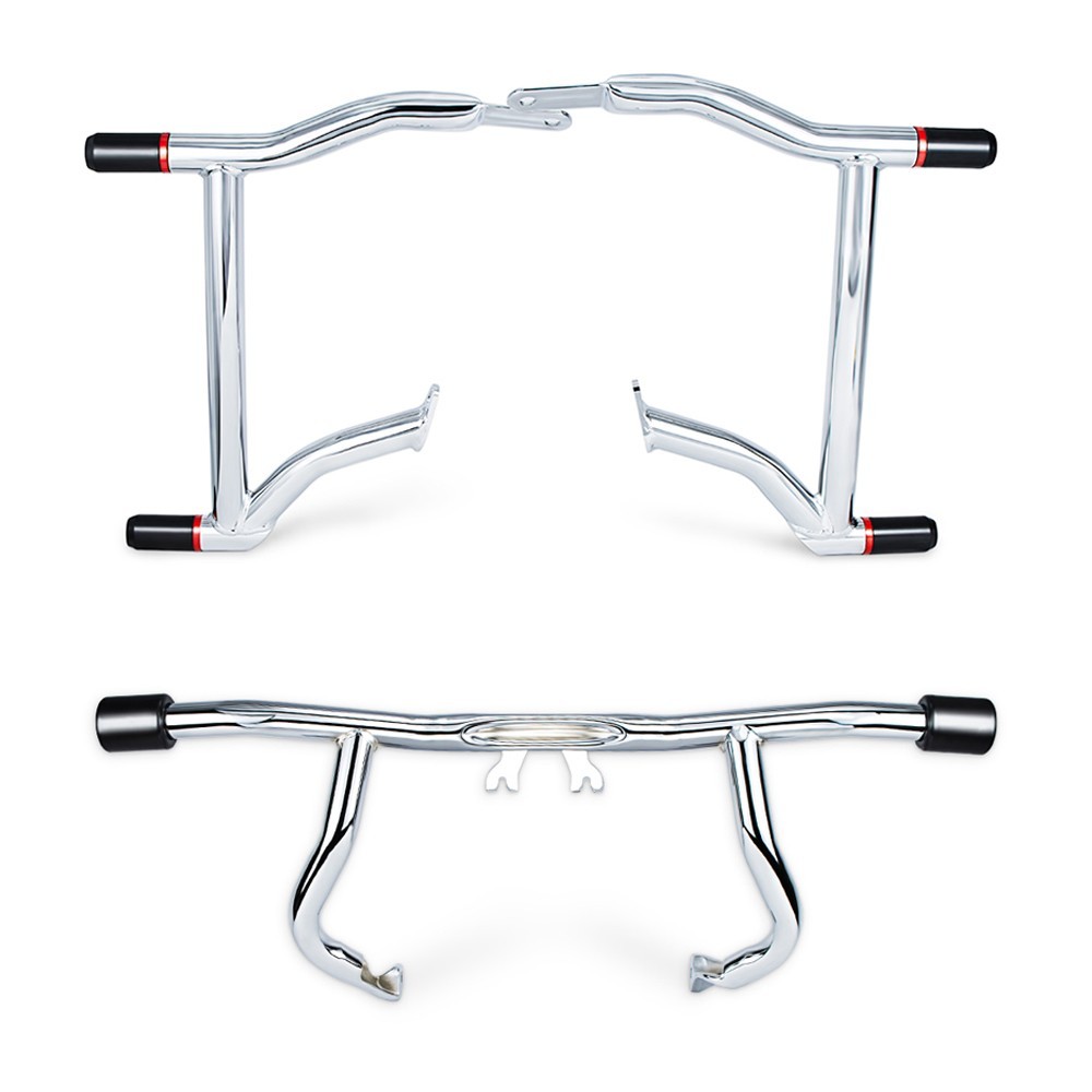 Saddlebag Guard Rails Bag Guards Front Highway Engine Guard For Harley Touring