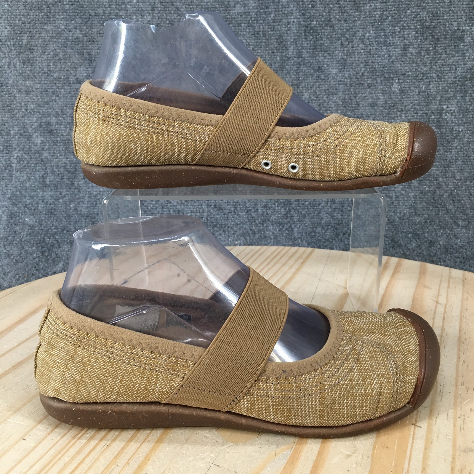 Keen Sienna Shoes Womens 37 Mary Jane Slip On Casual Comfort Flats Low Top Brown