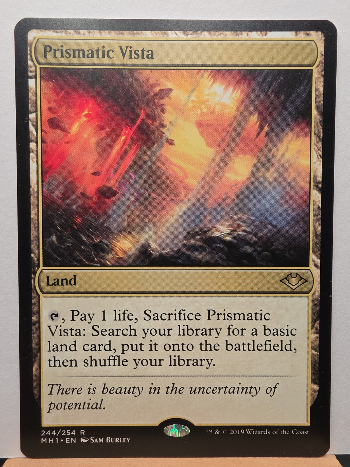 Magic The Gathering MTG Modern Horizons Prismatic Vista