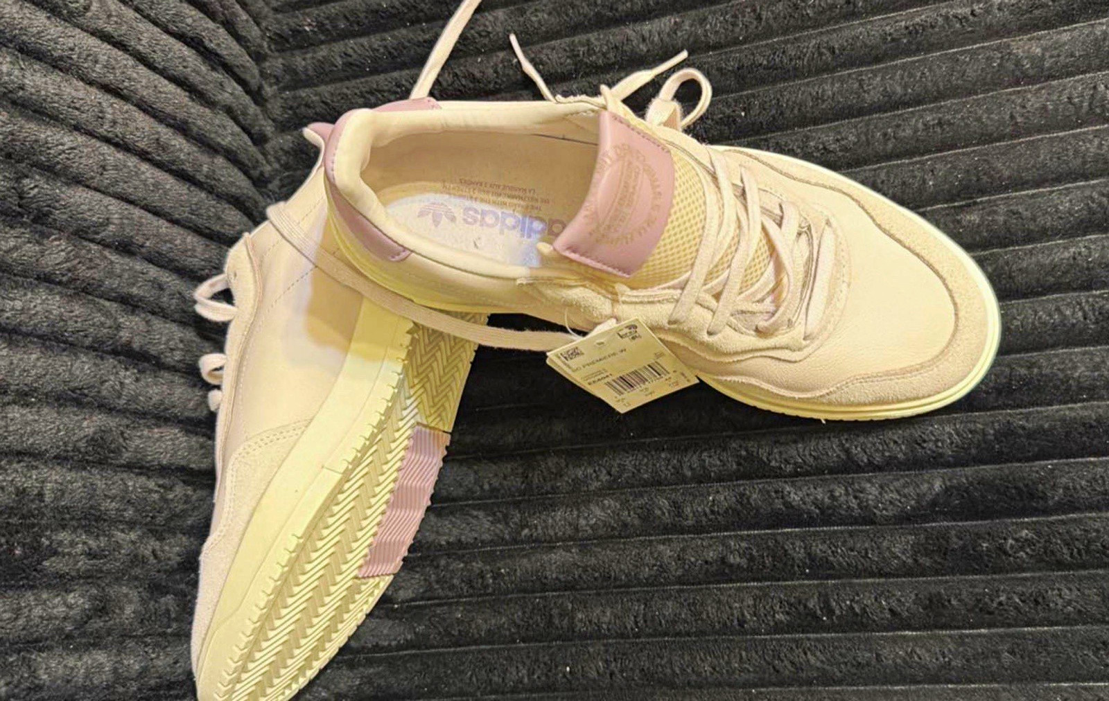 adidas Originals SC Premiere W White/Purple Leather Low Top Sneaker 11 D EE6041 adidas Originals SC Premiere W White/Purple Leather Low Top Sneaker 11 D EE6041