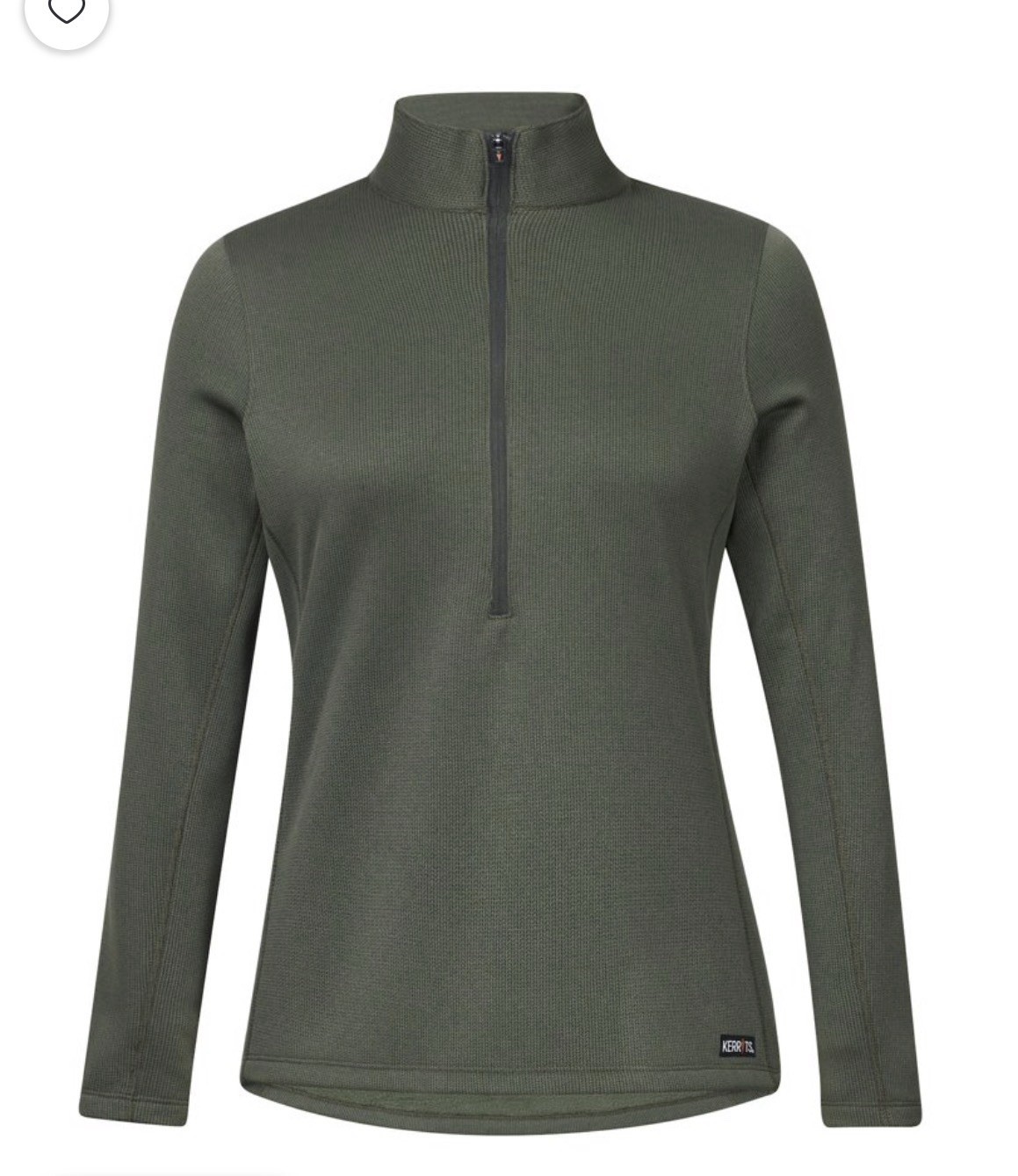 KERRITS Rhythm Fleece Half Zip Sweatshirt Riding Equestrian Women S Small NEW