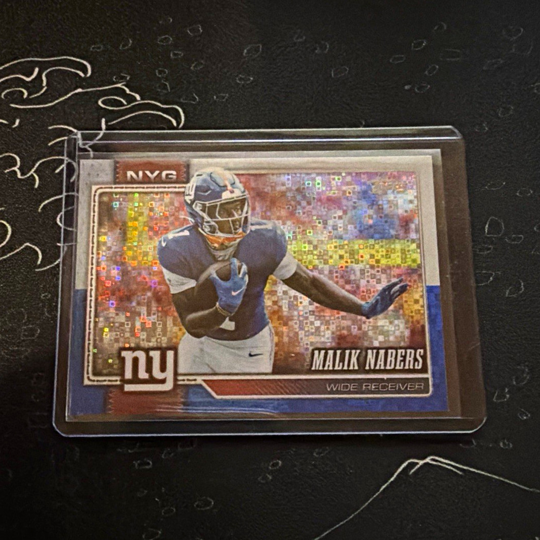 Panini 2024 Absolute Kaboom Horizontal Malik Nabers #6 Rookie Insert Giants Panini 2024 Absolute Kaboom Horizontal Malik Nabers #6 Rookie Insert Giants