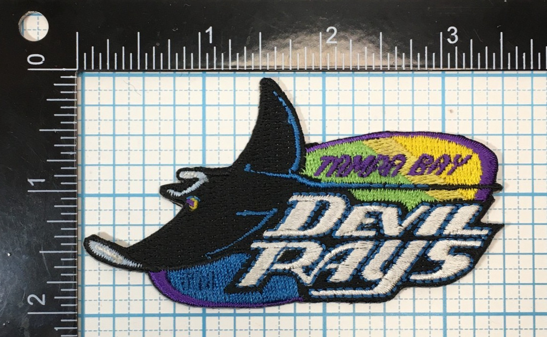 1998-2000 TAMPA BAY DEVIL RAYS MLB BASEBALL VINTAGE 3.5\