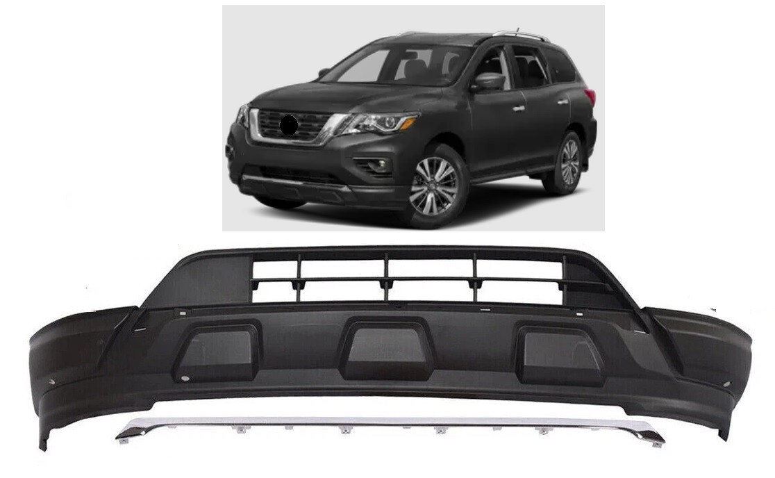 Air Dam Deflector Front for Nissan Pathfinder 2017- 2020 Bumper Trim Molding Air Dam Deflector Front for Nissan Pathfinder 2017- 2020 Bumper Trim Molding