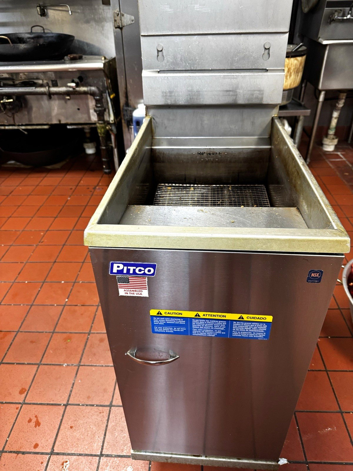 Pitco Stainless Steel Commercial Fryer - Deep Fryer