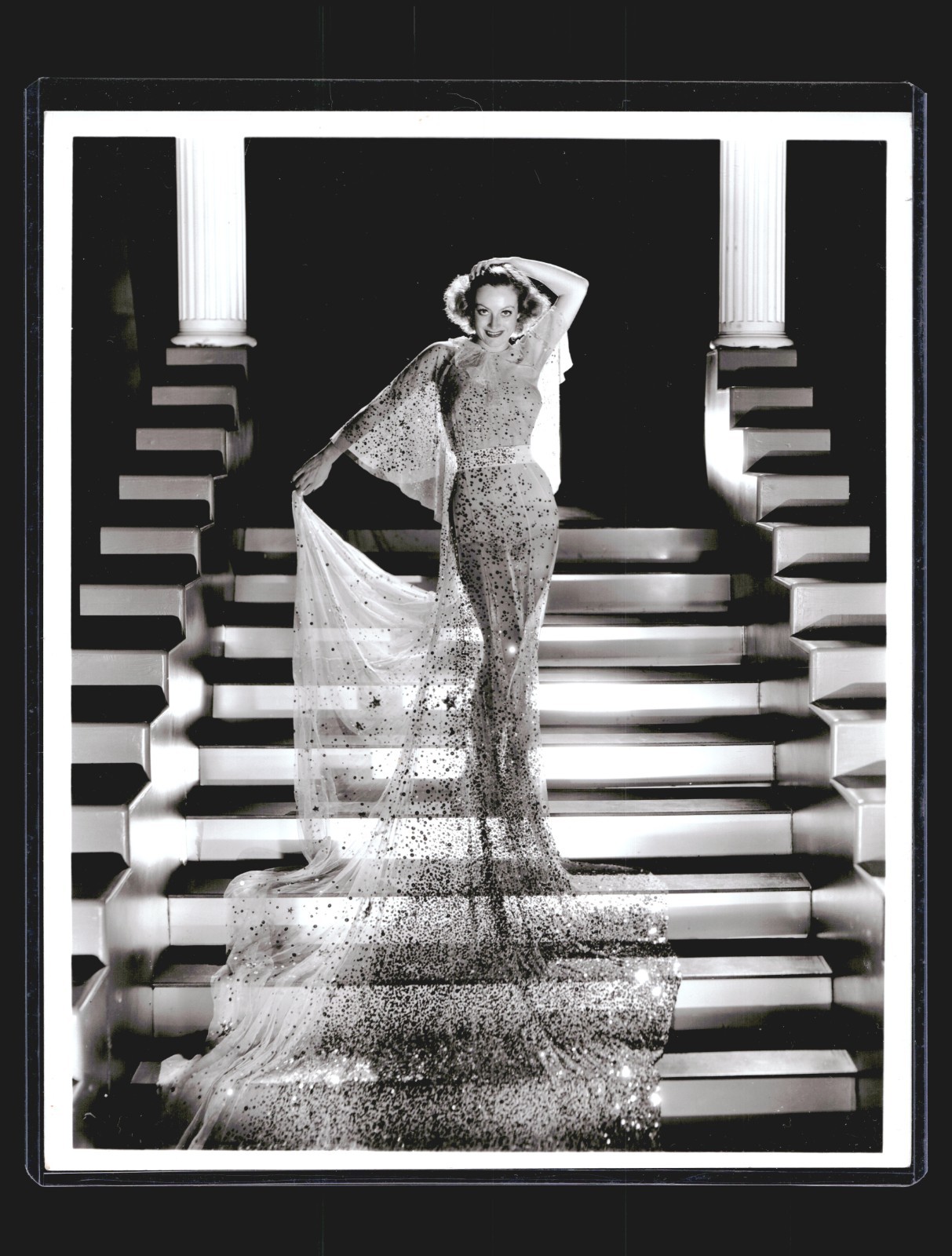 1933 Joan Crawford Dancing Lady George Hurrell MGM Glamour Photo Vintage