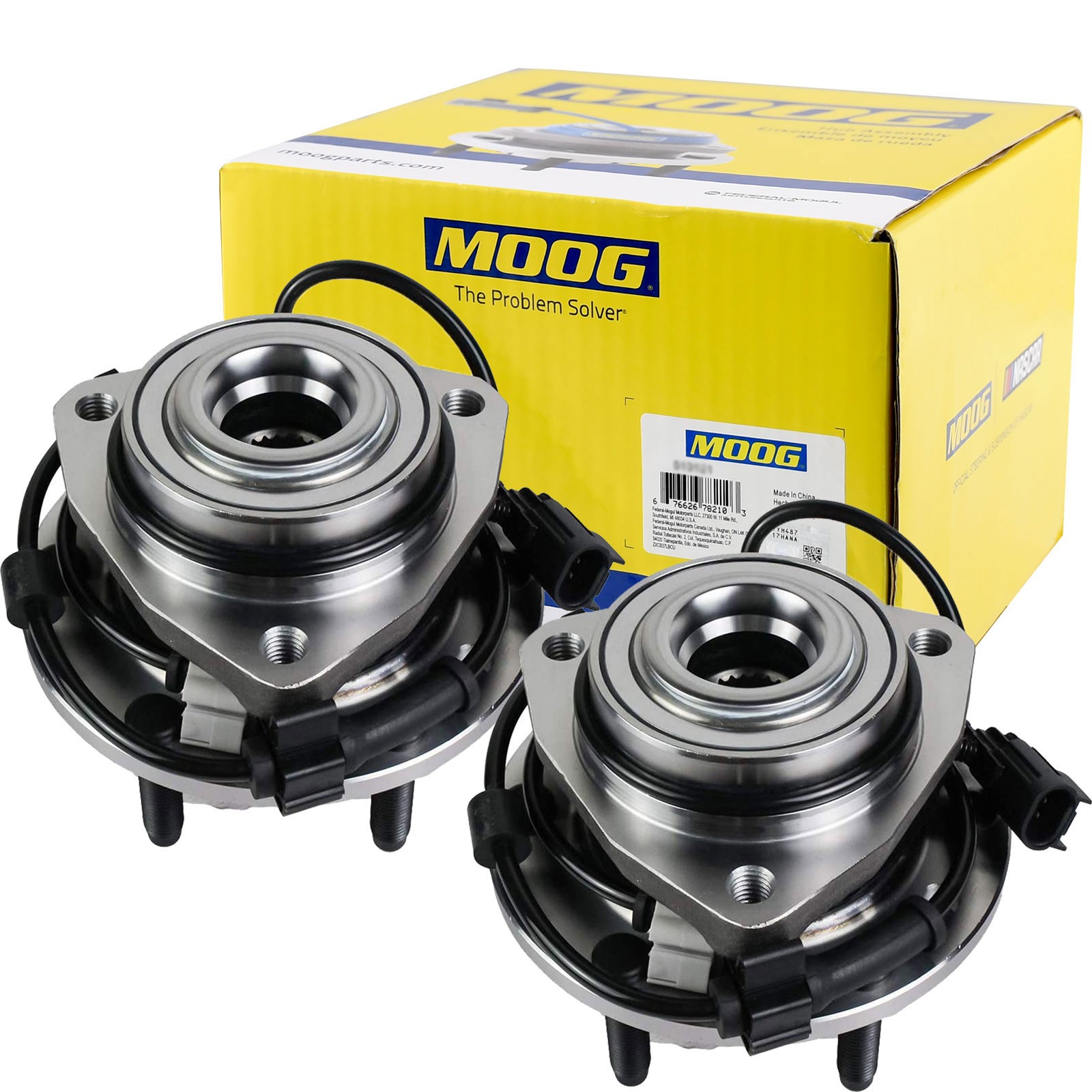MOOG Front Wheel Hub Bearing Assembly Kit For Chevrolet Trailblazer GMC Envoy