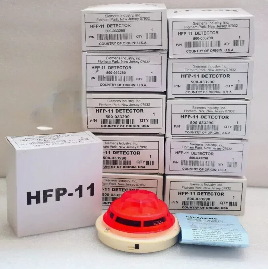HFP-11 SIEMENS FIRE ALARM SMOKE HEAT DETECTOR HFP11 - New (USA STOCK)