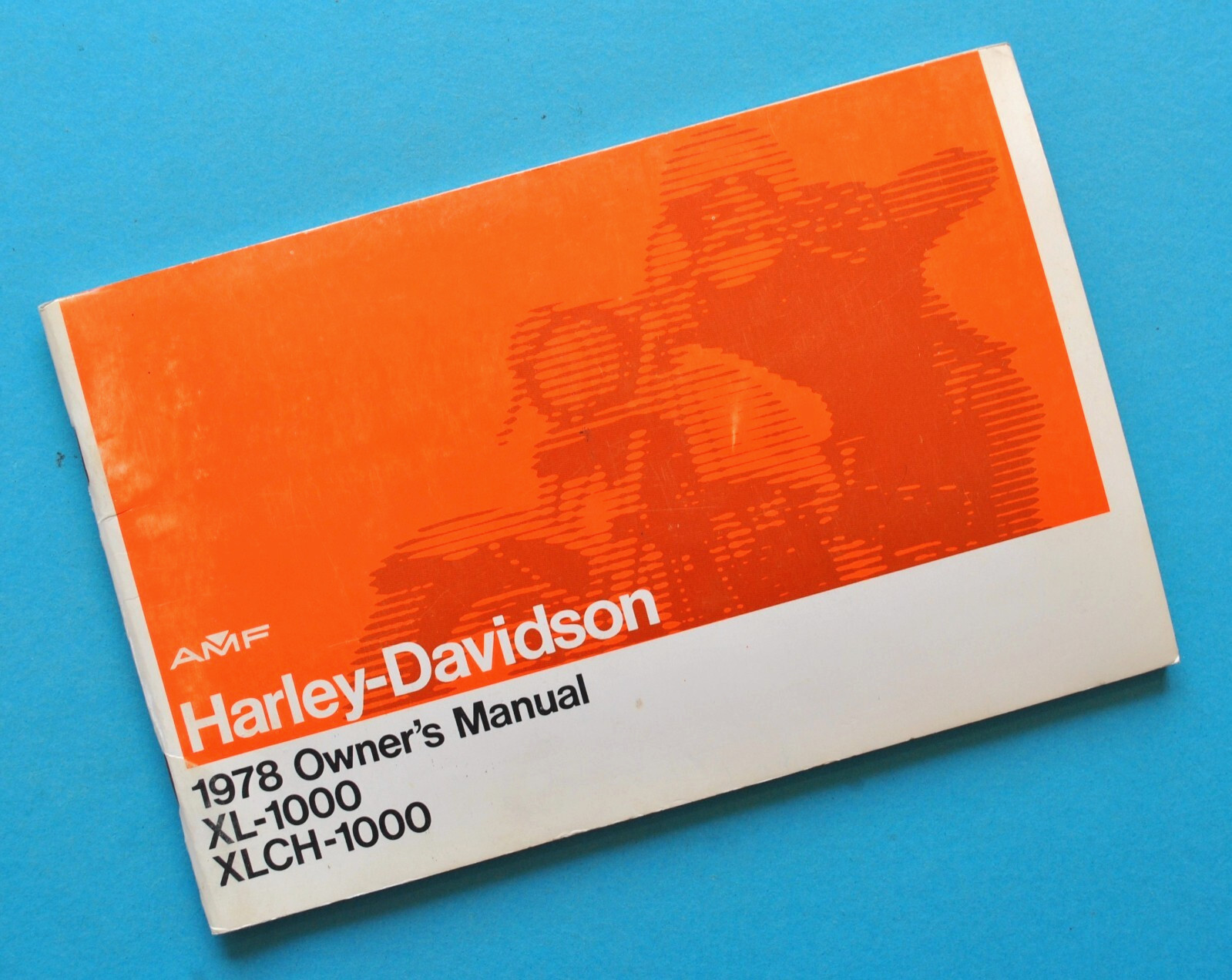 Vintage 1978 Harley Riders Handbook XL XLCH 1000 Sportster Owners Manual