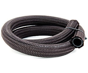 JEGS Pro-Flo 350 Black Nylon Braided Hose [-16 AN, 20 ft]
