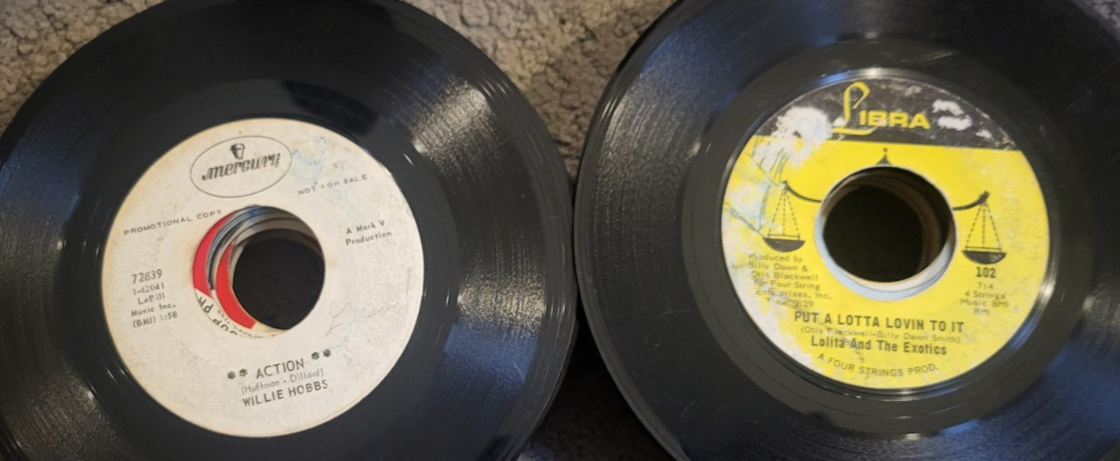 Lot of 40 R&B Northern Soul Funk Blues Jazz 45s FULL LIST