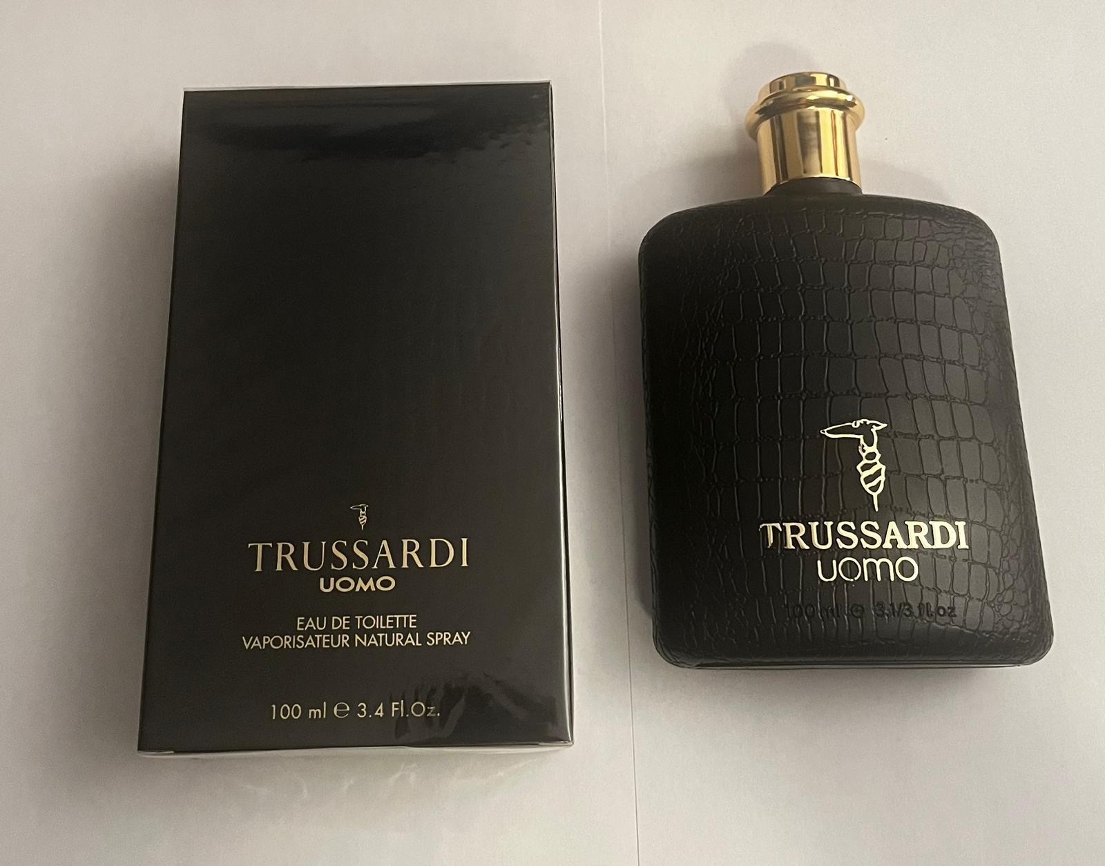 Trussardi Uomo 100 ml EDT Spray Old Version 1983 Shipping With FedEx 3 Days 15$