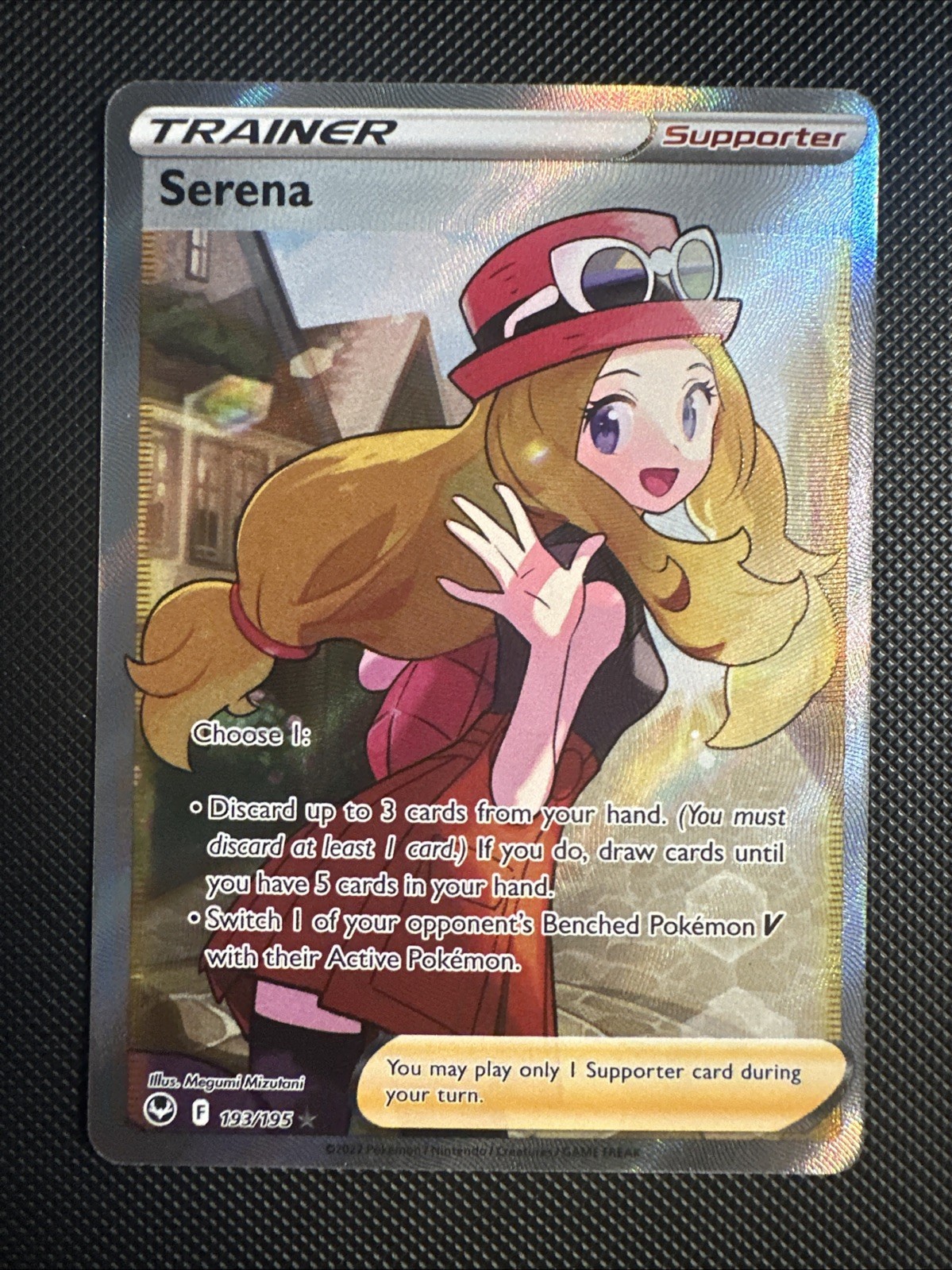 Serena (Full Art) 193/195 Swsh12: Sword & Shield - Silver Tempest Holo