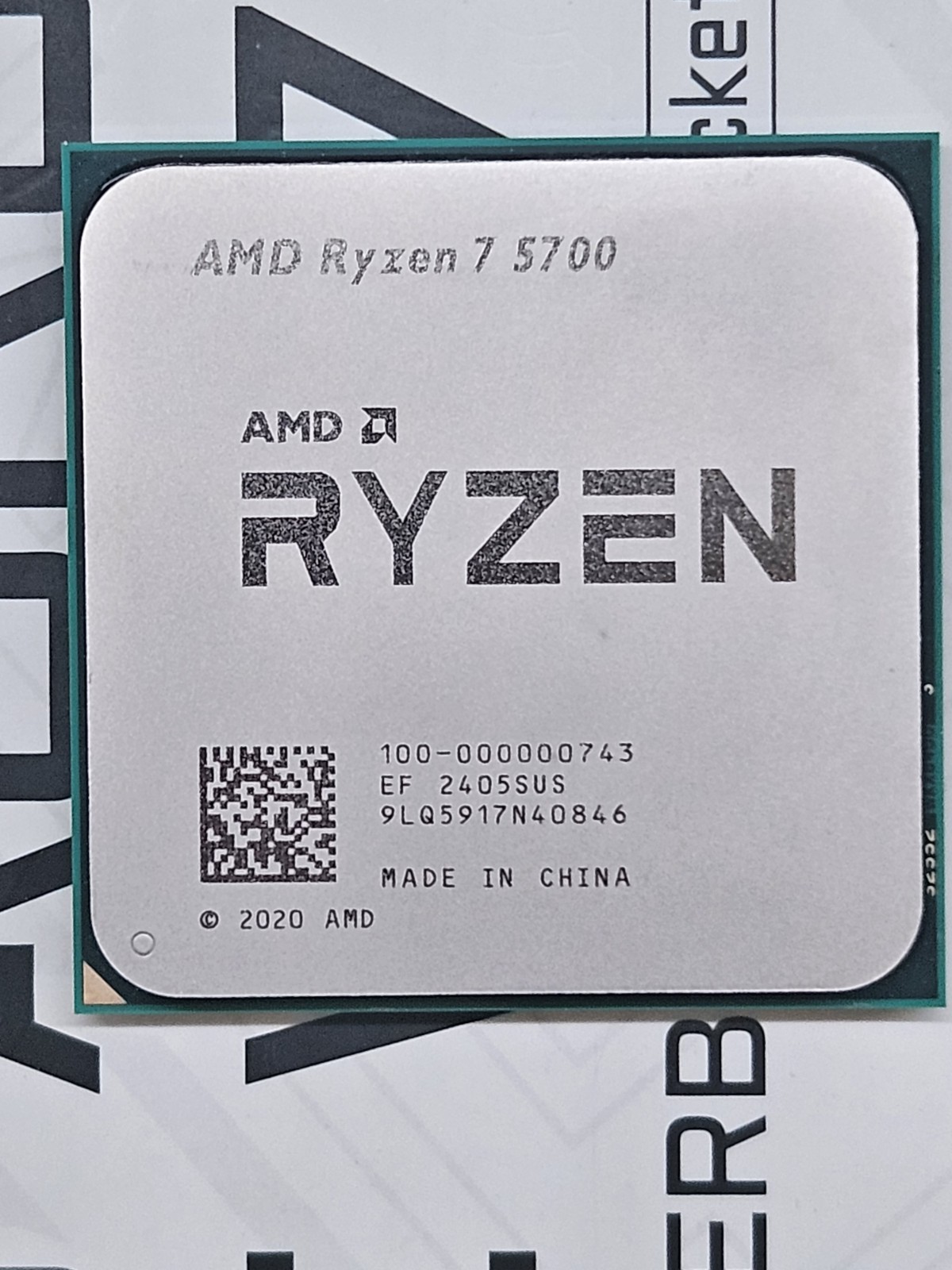 READ AMD Ryzen 7 5700 8-Core Socket AM4 CPU 3.7GHz 100-000000743 Processor 5500 READ AMD Ryzen 7 5700 8-Core Socket AM4 CPU 3.7GHz 100-000000743 Processor 5500