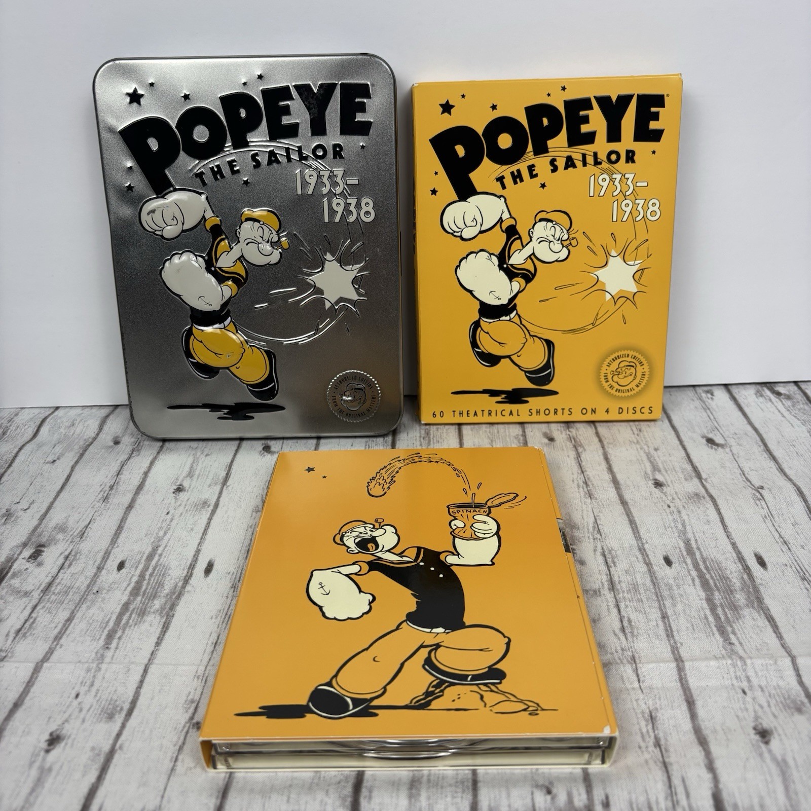 Popeye the Sailor 1933-1938 DVD Volume 1 Best Buy Exclusive Tin Case