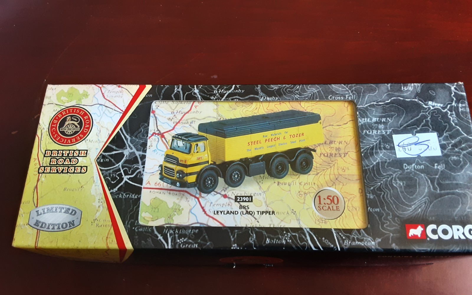 CORGI CLASSICS BRITISH ROAD SERVICES BRS LEYLAND TIPPER TRUCK MODEL 23901 1:50