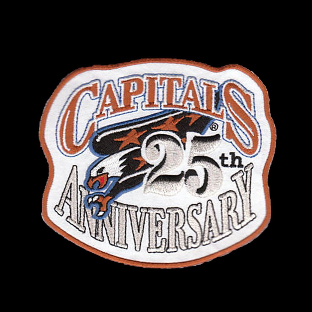 NHL Washington Capitals 25th Anniversary Patch