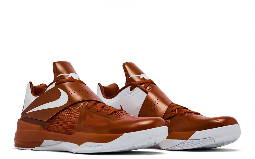 Nike Zoom KD 4 Texas 2025 Basketball Shoe IB3555-800 Men\'s Size 10.5