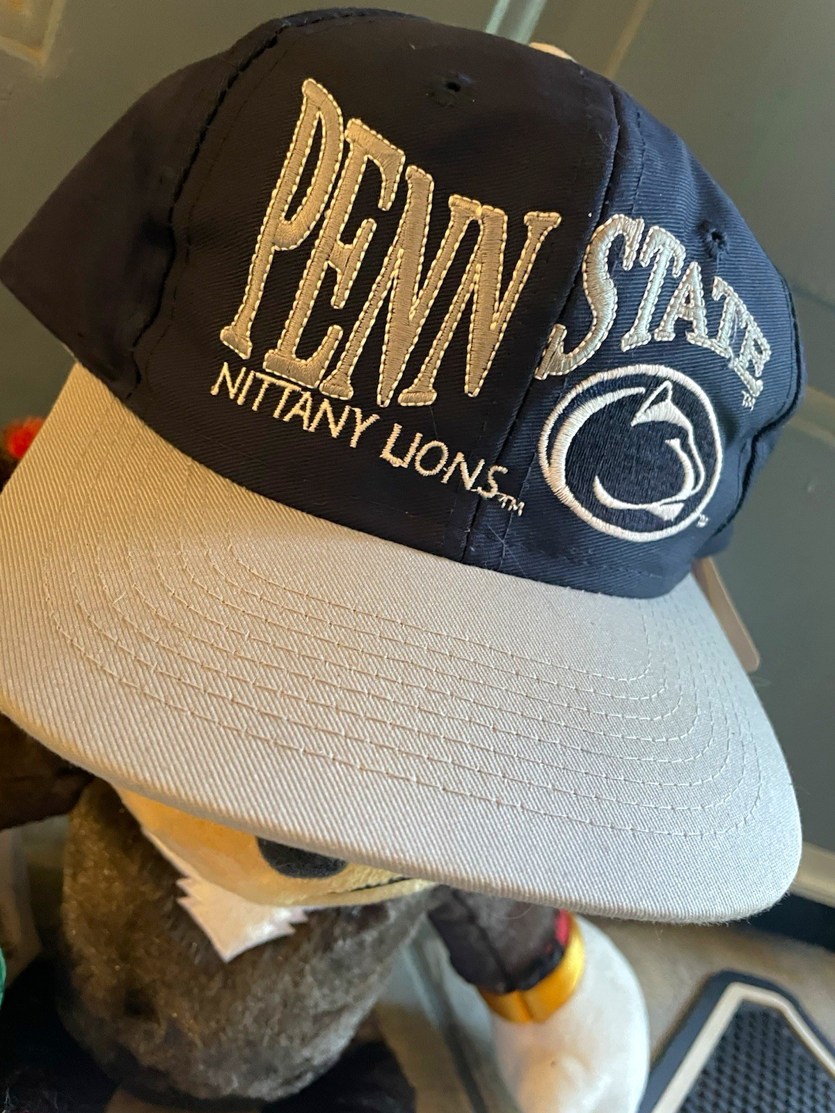 Vintage Penn State Nittany Lions Snapback Cap hat 80s 90s we are nwot Vintage Penn State Nittany Lions Snapback Cap hat 80s 90s we are nwot