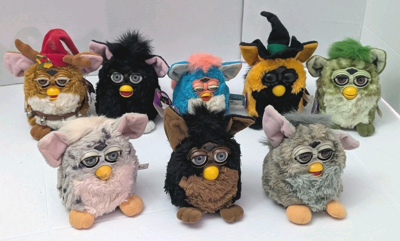 Lot Of 8 Vintage Furby Tiger Electronics For Parts Only Not Working Lot Of 8 Vintage Furby Tiger Electronics For Parts Only Not Working