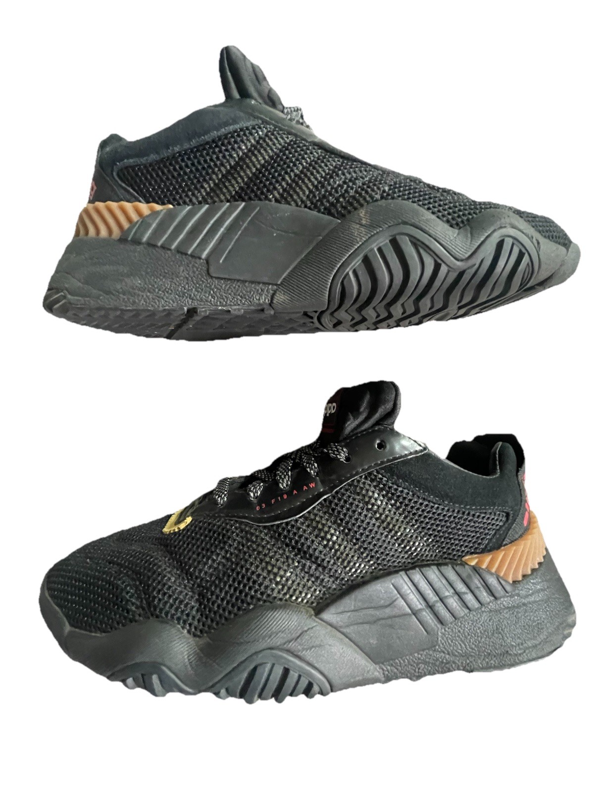 adidas Alexander Wang Turnout Trainer Core Black EG4902 Mens 7 EUC Rare