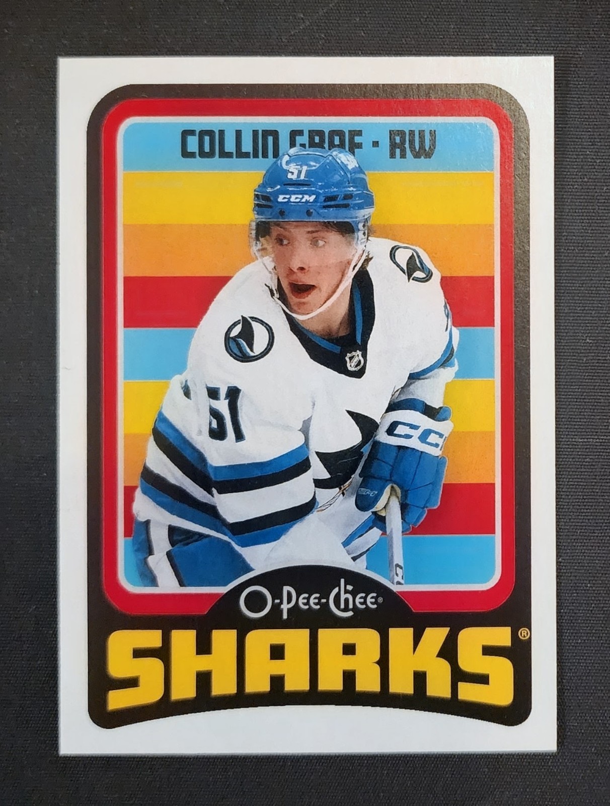 2024-25 O-Pee-Chee Marquee Rookies Collin Graf #568 Retro (RC)