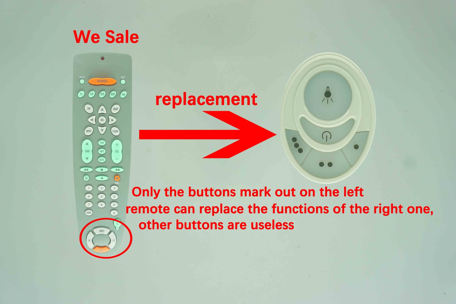 Remote Control For Kichler CoolTouch 337214TR 337009 371082 UC7206T Ceiling Fan