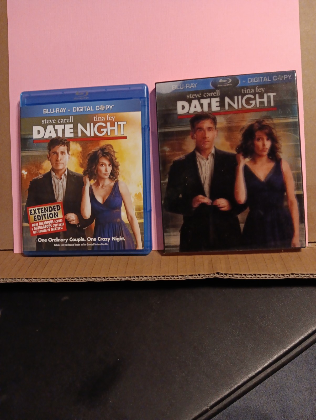 Date Night (Blu-ray Disc, 2010, 2-Disc Set, Includes Digital Copy)