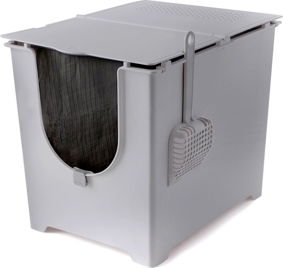 Modkat Flip Cat Litter Box, Gray Modkat Flip Cat Litter Box, Gray