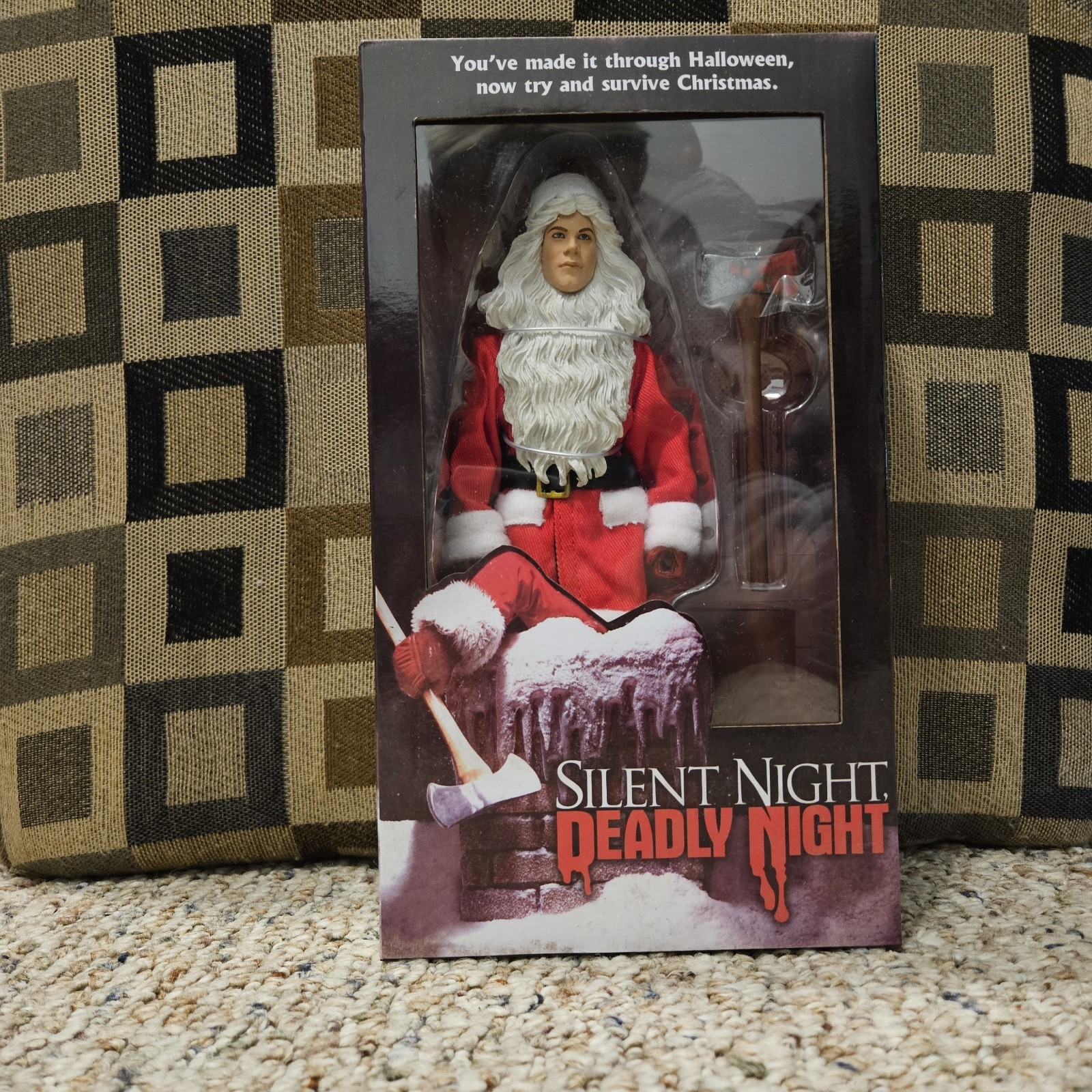 Neca Silent Night Deadly Night Billy Action Figure Scream Factory Packaging Neca Silent Night Deadly Night Billy Action Figure Scream Factory Packaging