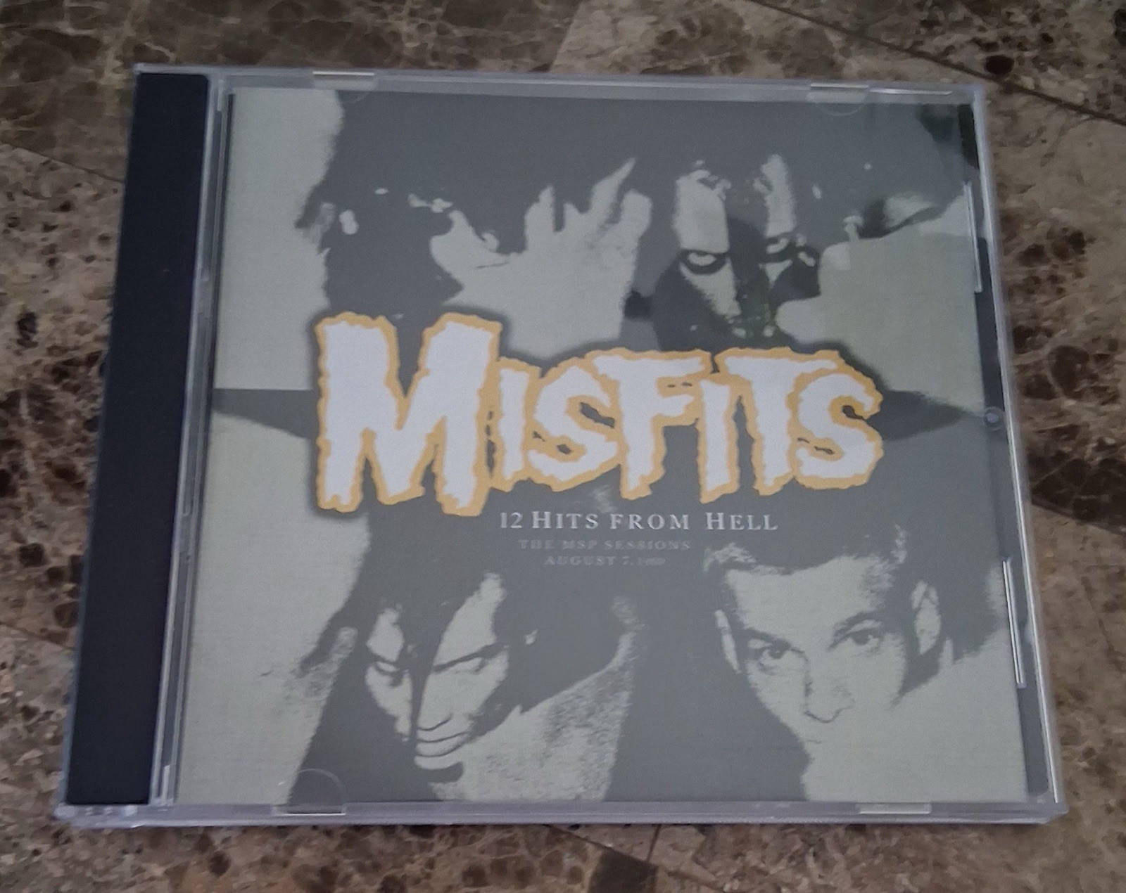 THE MISFITS 12 HITS FROM HELL THE MSP SESSIONS CD DANZIG Samhain REISSUE Punk THE MISFITS 12 HITS FROM HELL THE MSP SESSIONS CD DANZIG Samhain REISSUE Punk